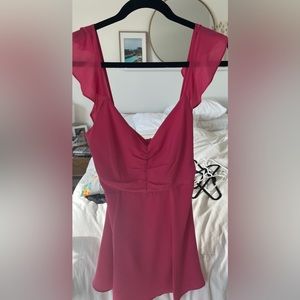 BCBGeneration Hot pink dress